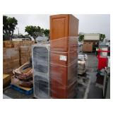 PALLET OF CABINET, DESK, WARDROBE CABINET, DOOR
