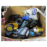 PALLET OF ASSORTED POWER TOOLS, DRILLS