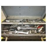 CRAFTSMAN TOOL BOX W/ ASSORTED HAND TOOLS