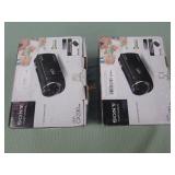 1 LOT WITH SONY HANDYCAM 1080 FULL HD