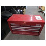 CRAFTSMAN TOOL BOX WITH ASSORTED TOOLS