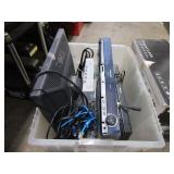 BOX OF ASSORTED ELECTRONICS AND CANON PRINTER