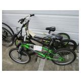 3 BIKES ASSORTED SIZES AND COLORS