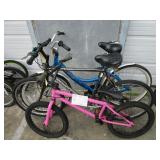 3 BIKES ASSORTED COLORS AND STYLES
