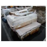 PALLET OF DELTA SHOWER/BATH TUB BASES AND WALLS