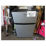 GRAY WHIRLPOOL MINI FRIDGE, FREEZER