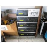 5 BLACK HP COMPUTER TOWERS