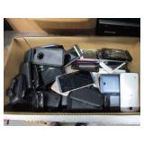 BOX OF CELL PHONES, ASSORTED BRANDS