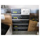 5 BLACK HP COMPUTER TOWERS