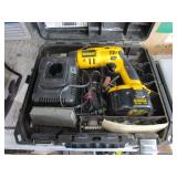 DEWALT POWER DRILL WITH CHARGER, TOOL CASE, BLACK