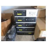 5 BLACK HP COMPUTER TOWERS