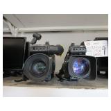 2 SONY HYPER HAD VIDEO CAMERAS