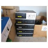 5 BLACK HP COMPUTER TOWERS