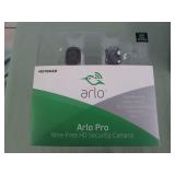 1 LOT WITH ARLO PRO WIRE FREE HD SECURITY CAMERA