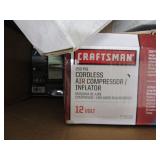 BOX OF ASSORTED ELECTRONICS,  CORDLESS AIR