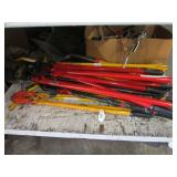 LOT OF BOLT CUTTERS, ASSORTED SIZE