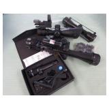 1 BAG W/RIFLE SCOPE, LASER SCOPE