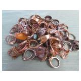 1 BAG W/GOLD TONE RINGS