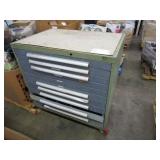 ROLLING TOOL CABINET W/ DRAWERS