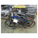 3 BMX STYLE BIKES