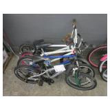 4 SMALL BMX BIKES