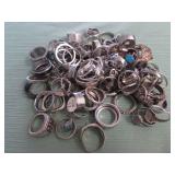 1 BAG W/SILVER TONE RINGS