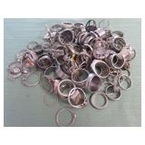 1 BAG W/SILVER TONE RINGS