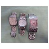 1 BAG W/DESIGNERS WATCHES