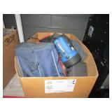 BOX OF ASSORTED MULTIMETERS & OTHER TOOLS