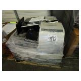 PALLET OF COMPUTERS, PRINTERS, MONITORS & MISC