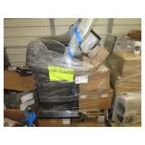 PALLET OF RUBBERMAID CONTAINERS/FILE CABINETS
