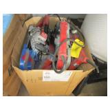 BOX OF MILWAUKEE PORTABLE BAND SAWS