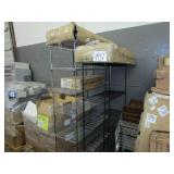 APPROX. 5 METAL SHELF STORAGE UNITS: