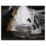 PALLET OF MOULDING, TOILET TANKS, & MISC:
