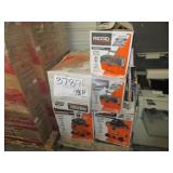 PALLET OF VARIOUS TYPES OF RIDGID SHOP VACS