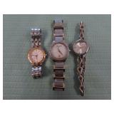 1 BAG W/DESIGNERS WATCHES