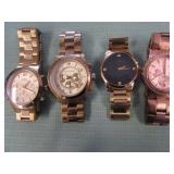 1 BAG W/DESIGNERS WATCHES