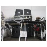 LOT OF BLACK CHAIRS