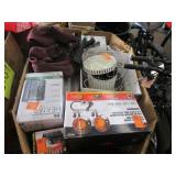 PALLET OF HEATERS, FANS, & OTHER MISC ITEMS