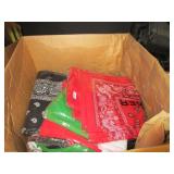 BOX OF ASSORTED BANDANAS: