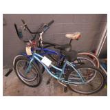 3 BEACH CRUISER BIKES