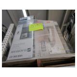 PALLET OF WATER DISPENSERS, RANGE HOOD, & MISC