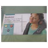1 BROOKSTONE NECK & BACK MASSAGER