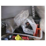 BOX OF MISCELLANEOUS SPOOLS OF WIRE
