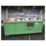 APPROX. 15 WHITE SWIVEL CHAIRS