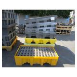 LOT OF WASTE CONTAINMENT PALLETS