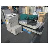 PRINTER & FOLDING TABLES