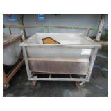 STAINLESS STEEL MASA TUB WITH 3 SET OF STONES