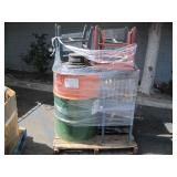 DAYTON WET/DRY VACUUM & ASSORTED CHAIRS