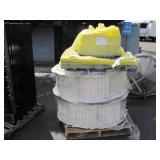 3 ROLLS OF CONVEYOR BELT MATERIAL